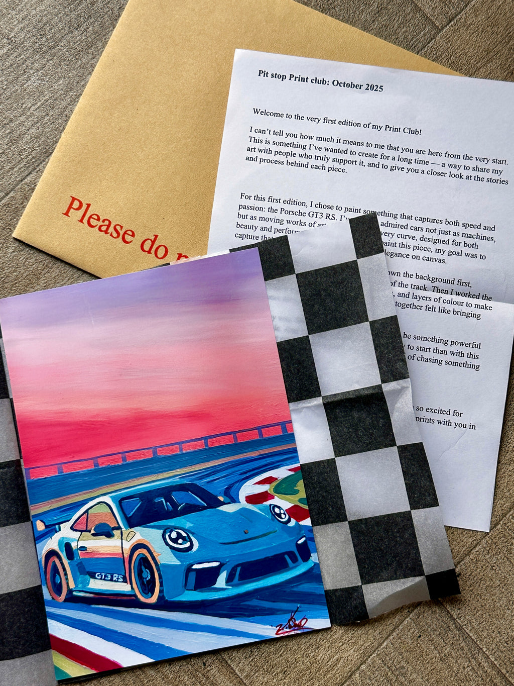 Pit stop Print club